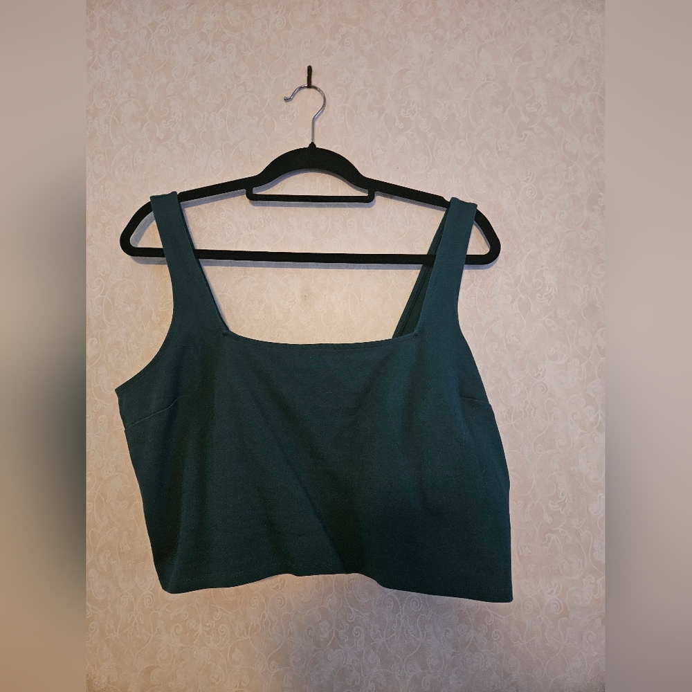 Dark Green Women's Top
